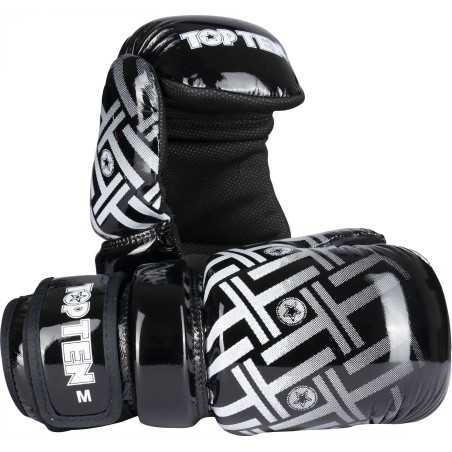 Guante Pointfighter TOP TEN Glossy Block PRISM: Diseño Brillante y Protección Muñeca