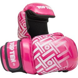 Guante Pointfighter TOP TEN Glossy Block PRISM: Diseño Brillante y Protección Muñeca