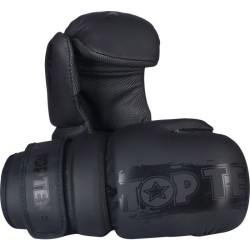 Black'n'Black: Guantes TOP TEN con Control de Muñeca y Pulgar Fijo