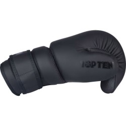 Black'n'Black: Guantes TOP TEN con Control de Muñeca y Pulgar Fijo