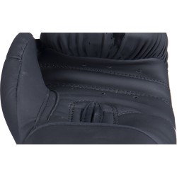 Guantes Boxeo Negros Top Ten "Black'n'Black" | Cuero Genuino