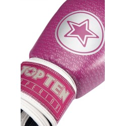 Guantes Boxeo TOP TEN Superior: Coloridos, Robustos y Ajuste Perfecto