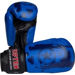 TOP TEN Power INK: Guantes de Boxeo con Materiales Combinados de Alta Calidad