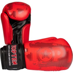 TOP TEN Power INK: Guantes de Boxeo con Materiales Combinados de Alta Calidad