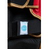 Protectores de canilla Kickboxing WAKO Star Light (Rojo/Azul)