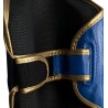 Protectores de canilla Kickboxing WAKO Star Light (Rojo/Azul)