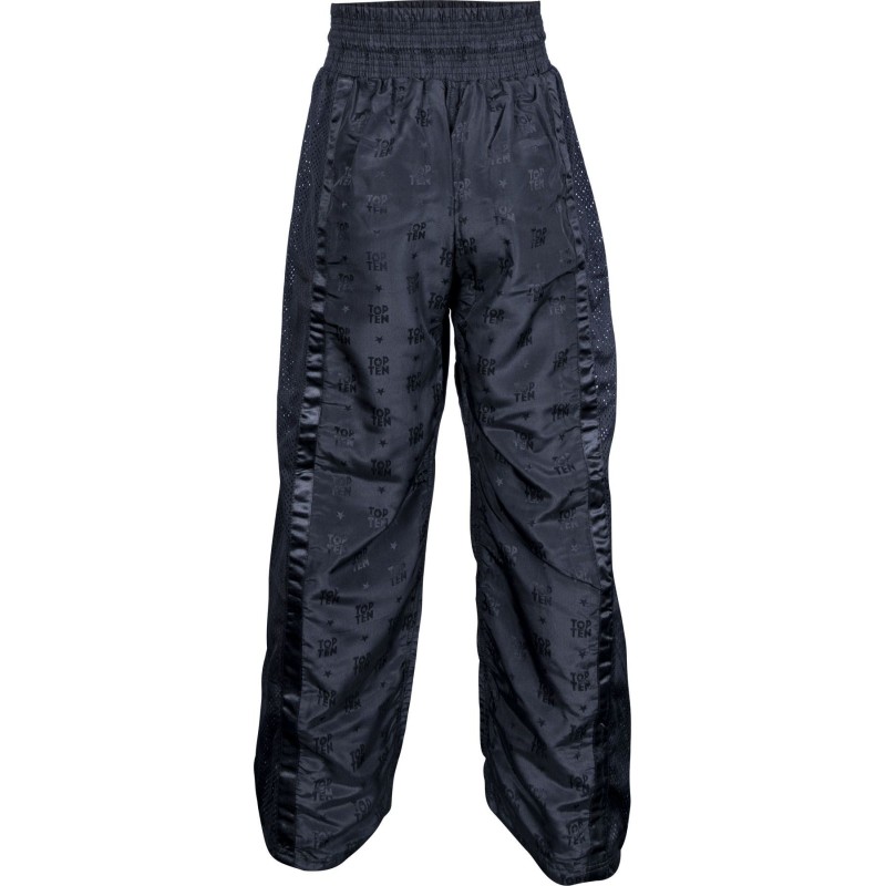 Pantalones Kickboxing TOP TEN Mesh: Transpirables y Resistentes
