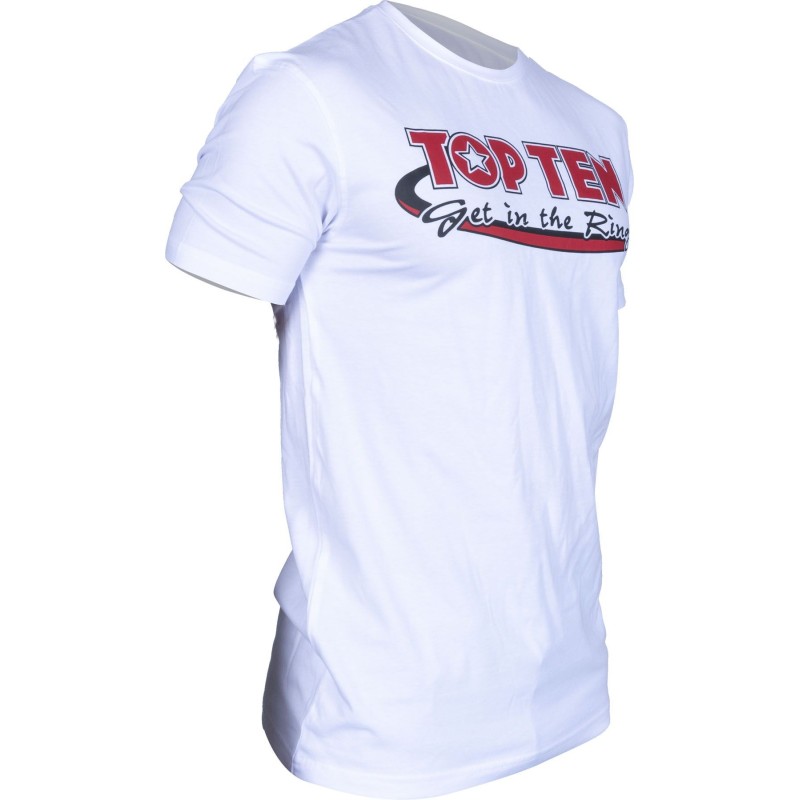 Suavidad y Estilo: Camiseta TOP TEN "Get in the Ring" para tu Día a Día Suavidad y Estilo: Camiseta TOP TEN "Get in the Ring" para tu Día a Día