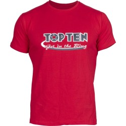 Suavidad y Estilo: Camiseta TOP TEN "Get in the Ring" para tu Día a Día