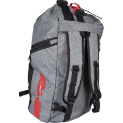 Bolso TOP TEN Grey: Espacioso y con Sistema de Transporte 3 en 1