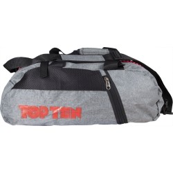 Bolso TOP TEN Grey: Espacioso y con Sistema de Transporte 3 en 1