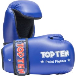 TOP TEN Point Fighter: Guantes de Kickboxing para Point Fighting (WAKO)