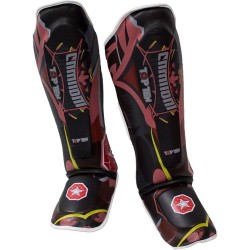 Canilleras con empeine "Samurai"