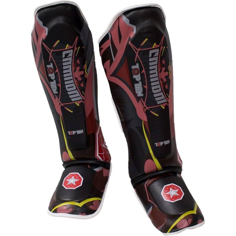 Canilleras con empeine "Samurai"