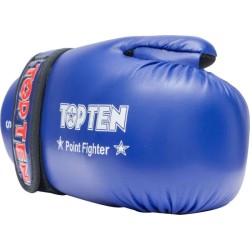 TOP TEN Point Fighter: Guantes de Kickboxing para Point Fighting (WAKO)