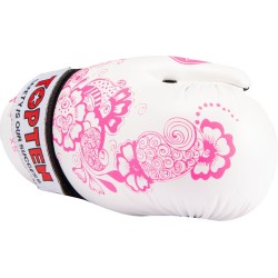 TOP TEN Flowers: Guantes Kickboxing Pointfighter Extrafinos para Mujer