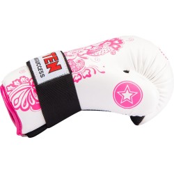 TOP TEN Flowers: Guantes Kickboxing Pointfighter Extrafinos para Mujer